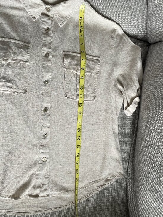 Apricot Short Sleeved Shirt - Picture 6 of 7